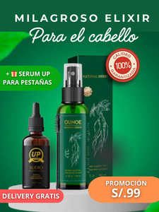 spray ouhoe - elixir para el crecimiento del cabello 💇‍♀️💇‍♂️