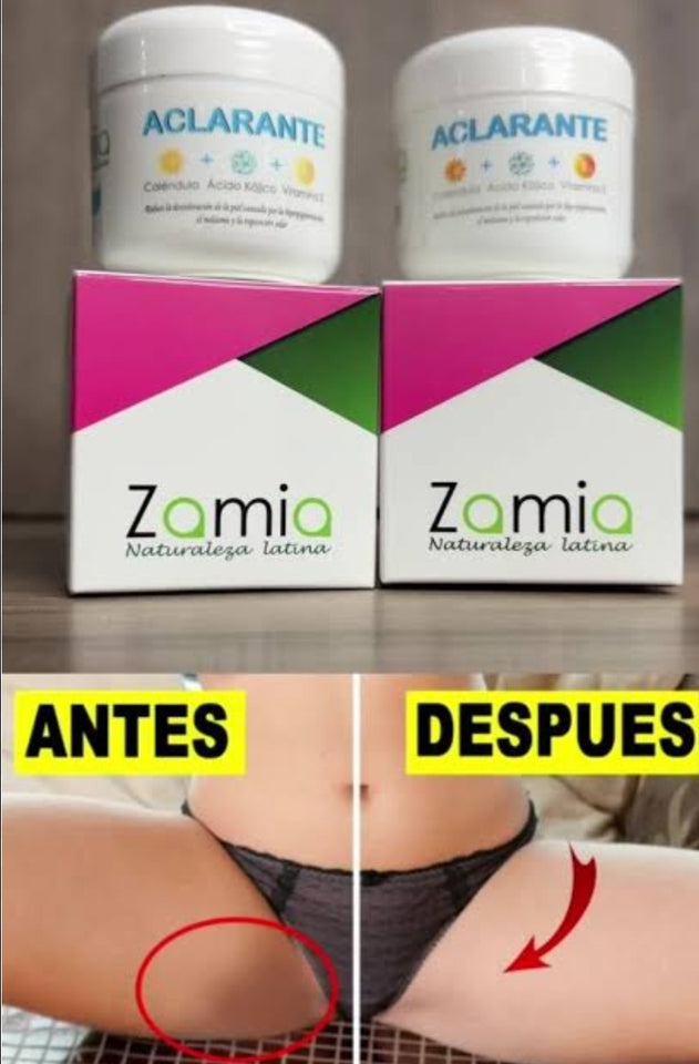 ZAMIA - CREMA ACLARANTE EFECTIVA 4.9/5 ⭐⭐⭐⭐⭐